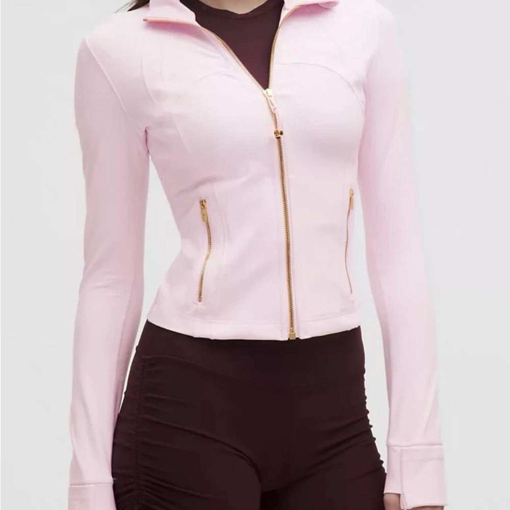 lululemon Pink Zip-Up Hoodie
